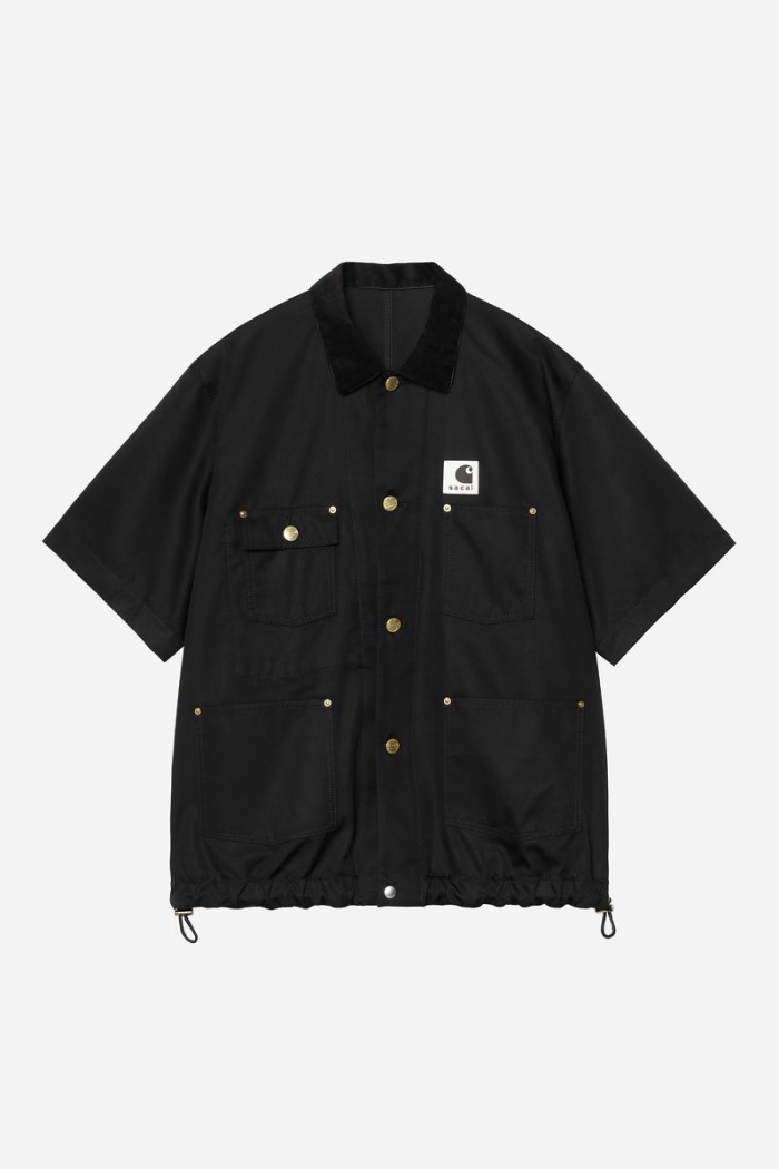 sacai x Carhartt WIP Duck Shirt - Sacai Black