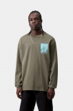 Carhartt L/S Emerge T-Shirt - Leaf, Stone washed Carhartt L/S Emerge T-Shirt - Leaf, Stone washed