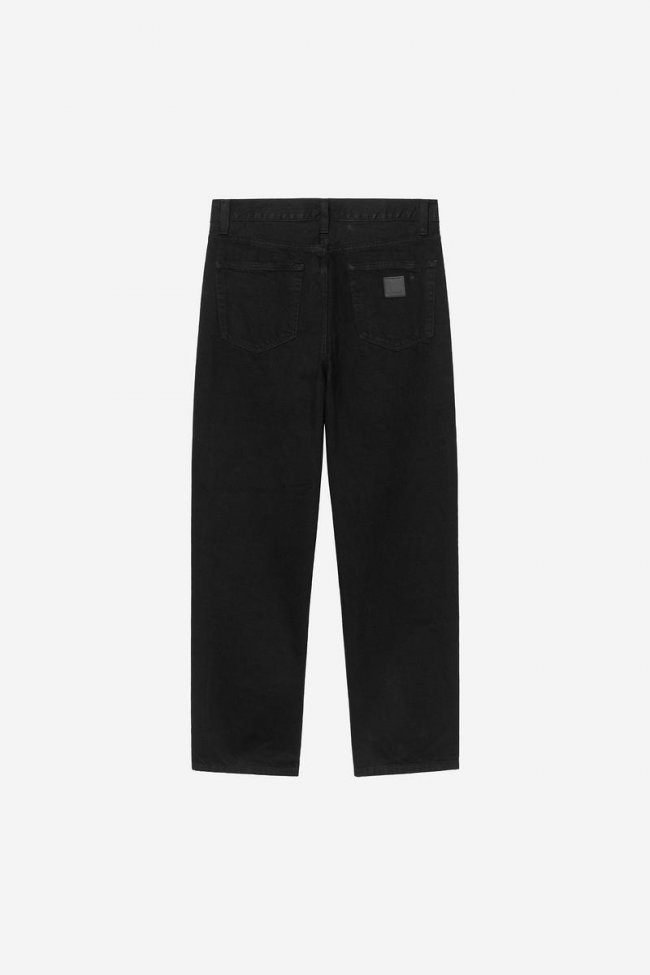Carhartt Aaron Pant - Black, Rinsed