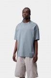 Carhartt S/S Link Script T-Shirt - Velvet Blue / White Carhartt S/S Link Script T-Shirt - Velvet Blue / White