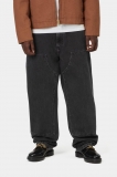 Carhartt Double Knee Pant - Black, Stone washed Carhartt Double Knee Pant - Black, Stone washed