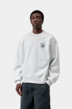 Carhartt Hourglass Sweat - Ash Heather, Stone washed Carhartt Hourglass Sweat - Ash Heather, Stone washed