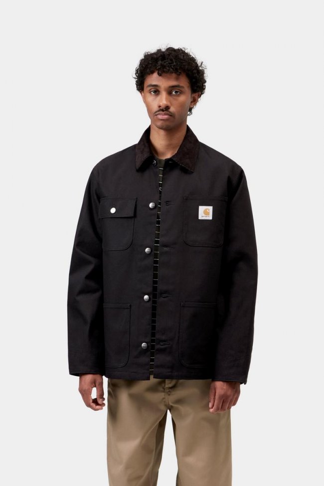 Carhartt Michigan Coat (Winter) - Black / Black, Rigid Carhartt Michigan Coat (Winter) - Black / Black, Rigid