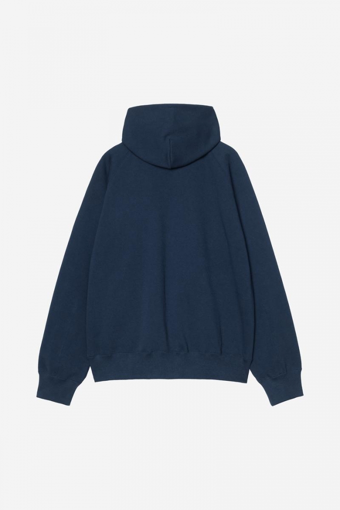 sacai x Carhartt WIP Cotton Jersey Hoodie - Sacai Blue