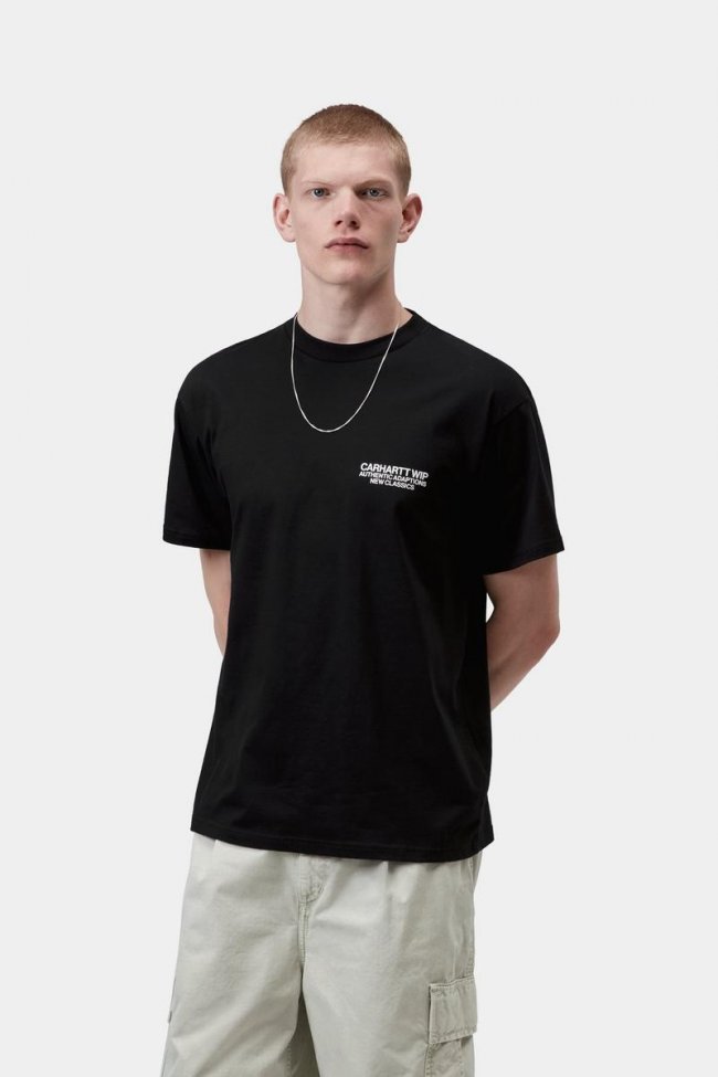 Carhartt S/S Sean Hamilton 03 T-Shirt - Black Carhartt S/S Sean Hamilton 03 T-Shirt - Black
