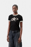Carhartt S/S Outlaw Star Ringer T-Shirt - Black / Wax, Heavy stone wash Carhartt S/S Outlaw Star Ringer T-Shirt - Black / Wax, Heavy stone wash