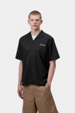 Carhartt S/S Delray Shirt - Black / White Carhartt S/S Delray Shirt - Black / White