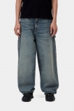 Carhartt Brandon Single Knee Pant - Blue, Worn used wash