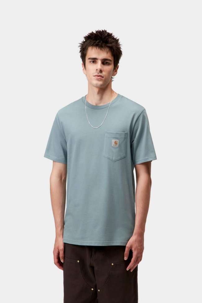 Carhartt S/S Pocket T-Shirt - Citadel