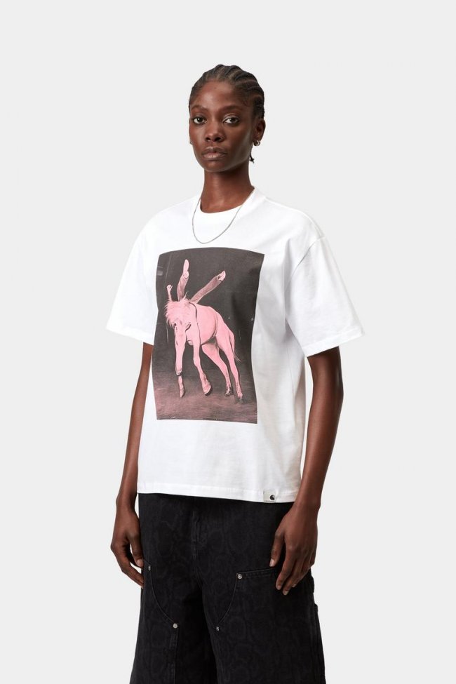 Carhartt S/S Sean Hamilton T-Shirt - White Carhartt S/S Sean Hamilton T-Shirt - White