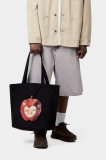 Carhartt Canvas Graphic Tote - Spoiled Print, Black Carhartt Canvas Graphic Tote - Spoiled Print, Black