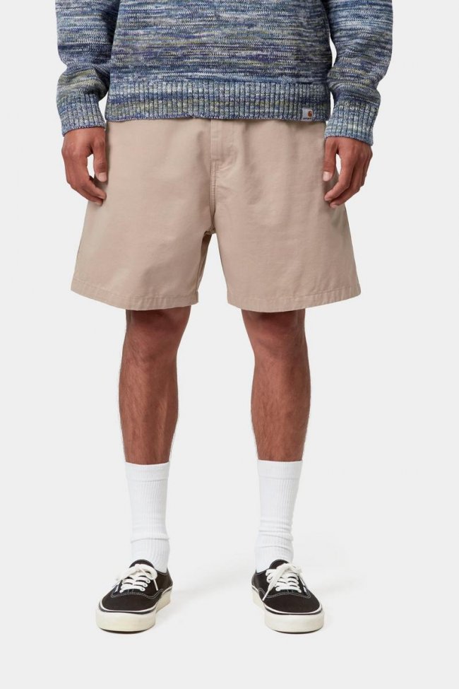 Carhartt Brady Short - Wall, Stone washed Carhartt Brady Short - Wall, Stone washed