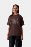 Carhartt S/S Chez WIP T-Shirt - Palisander, Stone washed Carhartt S/S Chez WIP T-Shirt - Palisander, Stone washed