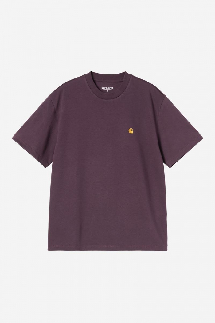 Carhartt S/S Chase T-Shirt - Cozy Purple / Gold