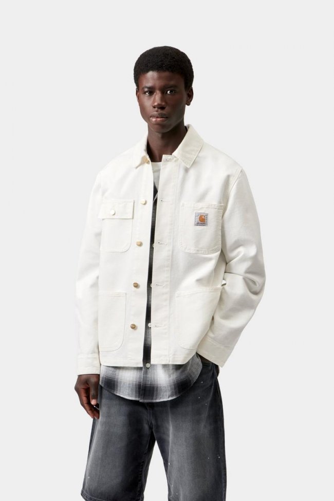 Carhartt Michigan Coat (Summer) - Wax / Wax, Rinsed