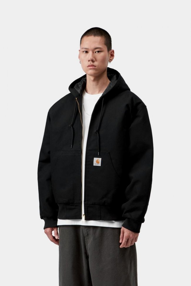 Carhartt OG Active Jacket - Black, Rigid