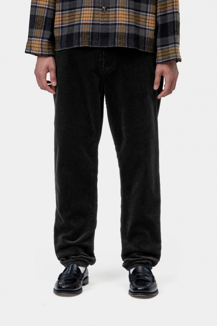 Carhartt Newel Pant - Black, Rinsed