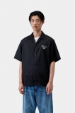 Carhartt S/S Travon Shirt - Black / Wax Carhartt S/S Travon Shirt - Black / Wax
