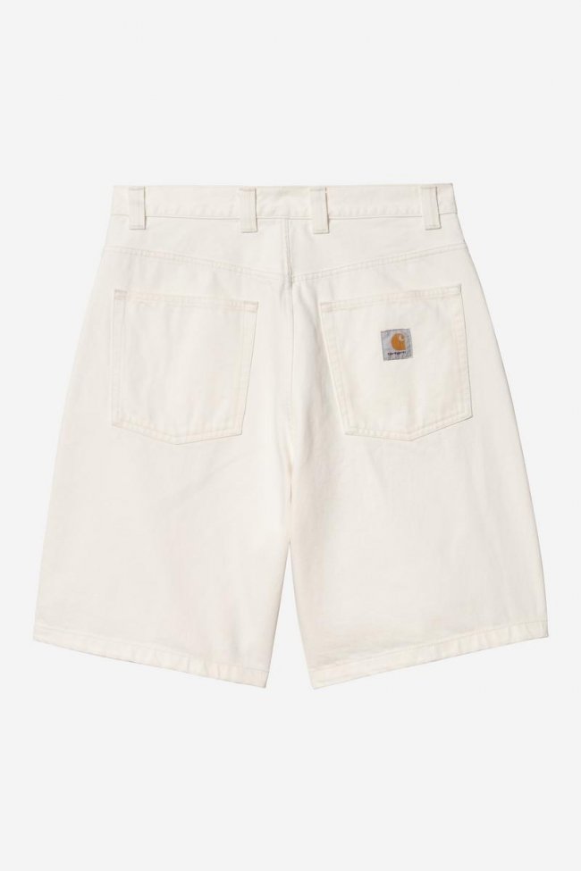 Carhartt Brandon Short - White, Rinsed Carhartt Brandon Short - White, Rinsed