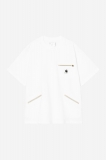 sacai x Carhartt WIP Cotton Jersey T-Shirt - Sacai White sacai x Carhartt WIP Cotton Jersey T-Shirt - Sacai White