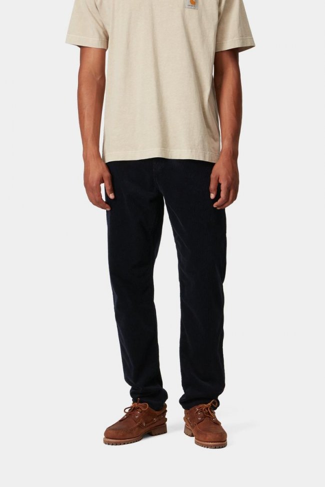 Carhartt Newel Pant - Dark Navy, Rinsed