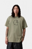 Carhartt S/S Barbwire C T-Shirt - Dollar Green Carhartt S/S Barbwire C T-Shirt - Dollar Green