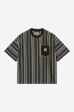 Carhartt WIP x Nicholas Daley Stripes T-Shirt - ND Stripes, Blue Carhartt WIP x Nicholas Daley Stripes T-Shirt - ND Stripes, Blue