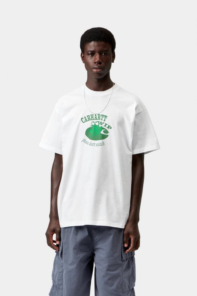 Carhartt S/S Dont Snitch T-Shirt - White