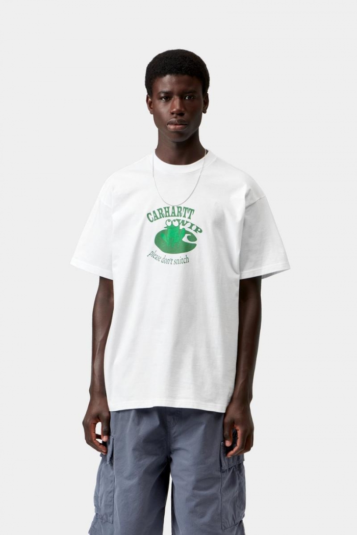 Carhartt S/S Dont Snitch T-Shirt - White