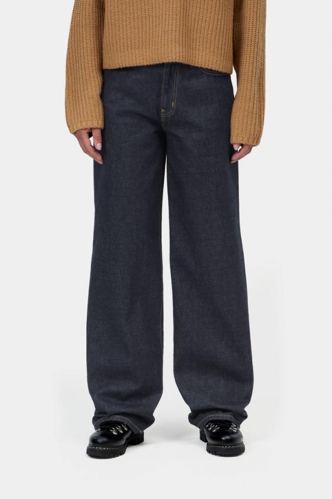 Carhartt Lavine Pant - Blue, Rinsed Carhartt Lavine Pant - Blue, Rinsed