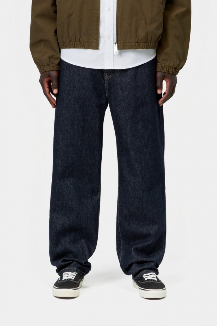 Carhartt Aaron Pant - Blue, Rinsed