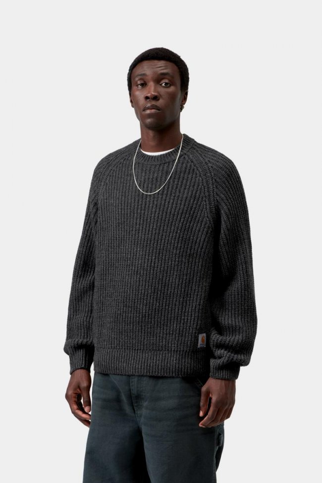 Carhartt Firth Sweater - Soot Carhartt Firth Sweater - Soot