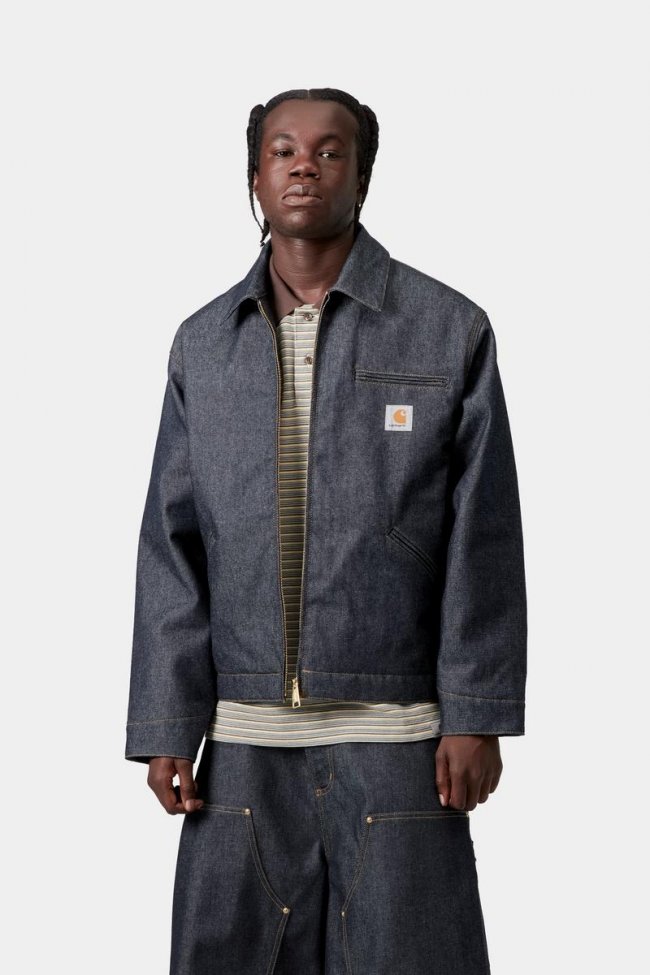 Carhartt OG Detroit Jacket - Blue, Rigid