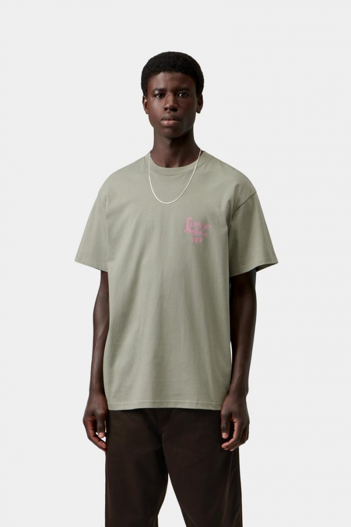 Carhartt S/S Waves T-Shirt - Shady Green