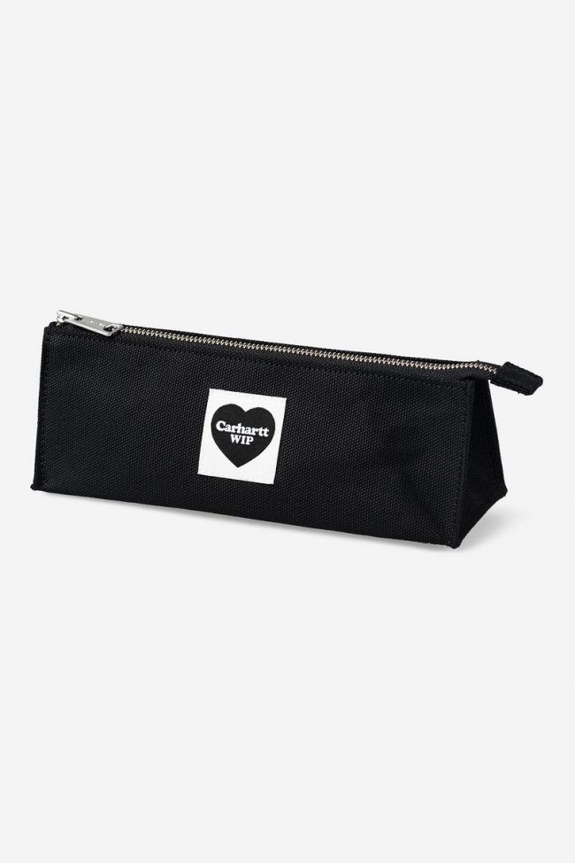 Carhartt Heart Pencil Case - Black Carhartt Heart Pencil Case - Black