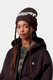 Carhartt Cut Out Beanie - Palisander / Natural Carhartt Cut Out Beanie - Palisander / Natural