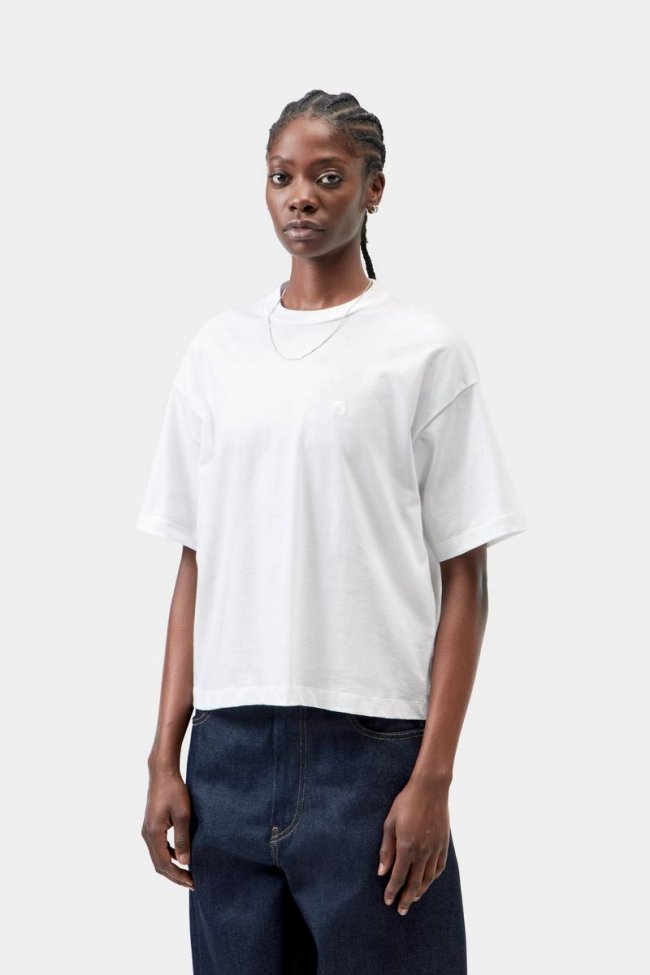 Carhartt S/S Chester T-Shirt - White