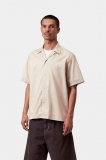 Carhartt S/S Delray Shirt - Stone / White