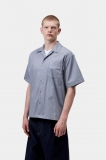 Carhartt S/S Kendry Shirt - Shady Blue / White Carhartt S/S Kendry Shirt - Shady Blue / White