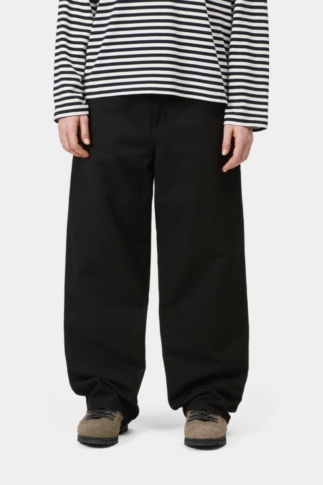 Carhartt Brandon Single Knee Pant - Black, Rinsed