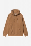 Carhartt Hooded Chase Sweatshirt - Hamilton Brown / Gold