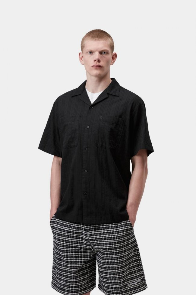 Carhartt S/S Gareth Shirt - Black