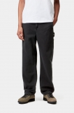 Carhartt Pierce Pant Straight - Black, Stone washed Carhartt Pierce Pant Straight - Black, Stone washed