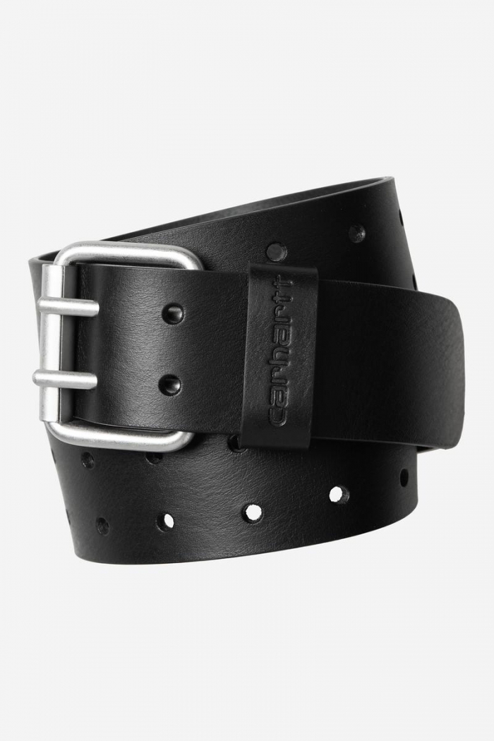 Carhartt Double Script Belt - Black / Silver