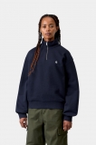 Carhartt Casey High Neck Sweatshirt - Dark Navy / Silver Carhartt Casey High Neck Sweatshirt - Dark Navy / Silver