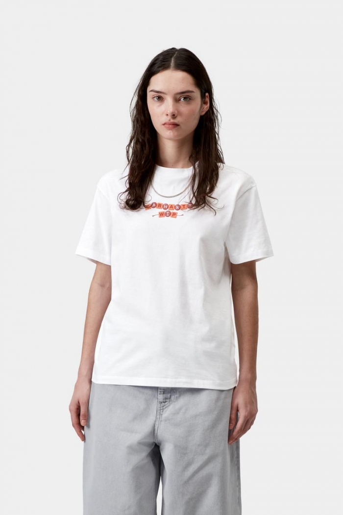 Carhartt S/S ABC T-Shirt - White