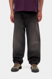 Carhartt Aaron Pant - Black, Tobacco used wash Carhartt Aaron Pant - Black, Tobacco used wash
