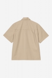 Carhartt S/S Postal Zip Shirt - Iroko / Black Carhartt S/S Postal Zip Shirt - Iroko / Black