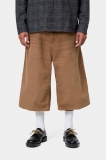 Carhartt OG Single Knee Short (Long) - WIP H Brown, Stone canvas