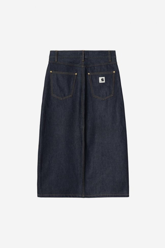 Carhartt Brandon Skirt - Blue, Rigid